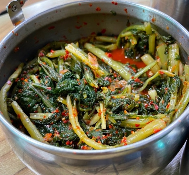 전현무계획-당진-닭개장-장춘닭개장-열무김치