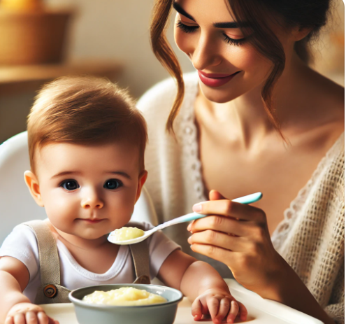 아기 이유식 시작