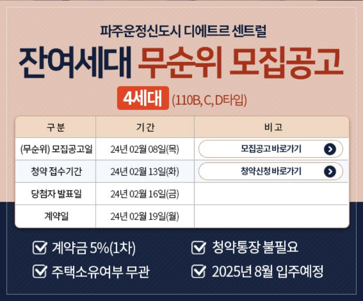 운정신도시-디에트르센트럴-팝업창