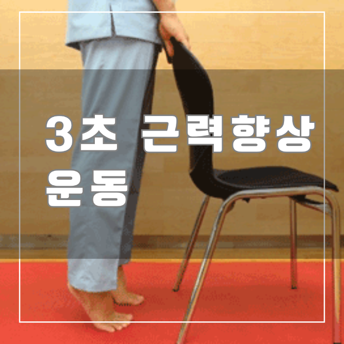 3초 근력향상 운동