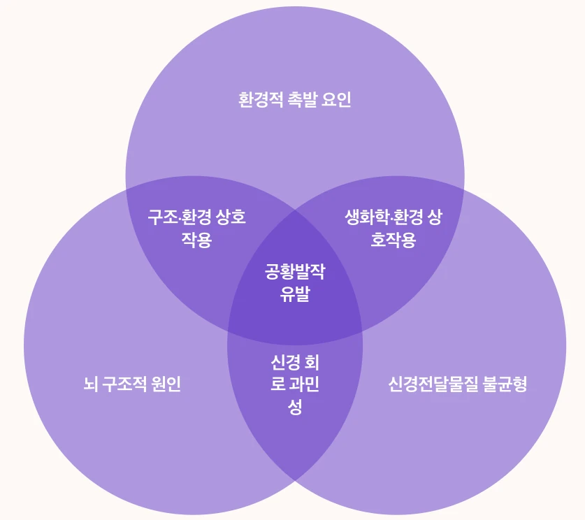 공황장애 원인과 증상의 관계 인포그래픽 정리