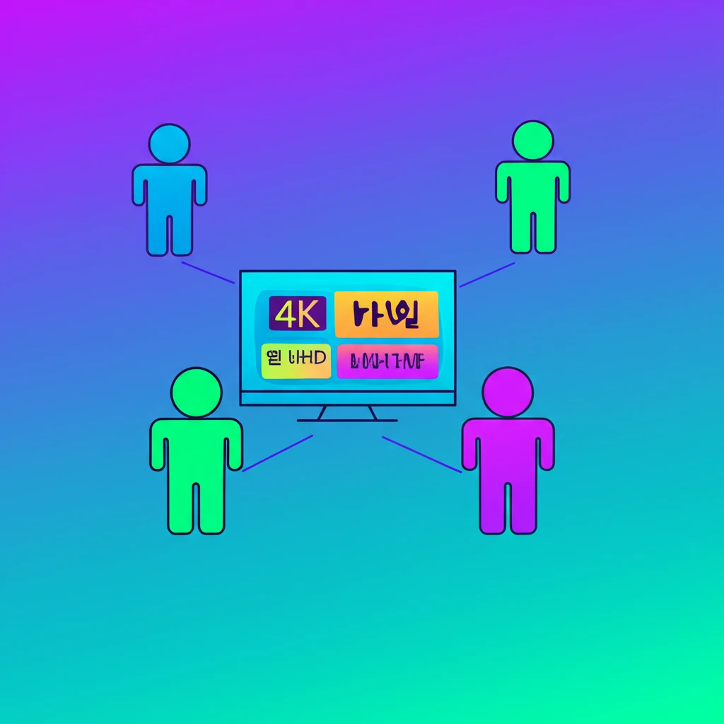 넷플릭스 요금 절반 이하! 월 5천원