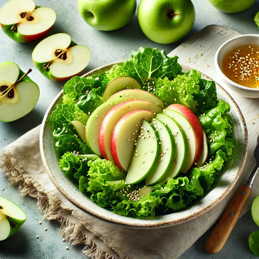 사과 상추 겉절이 쉬운요리