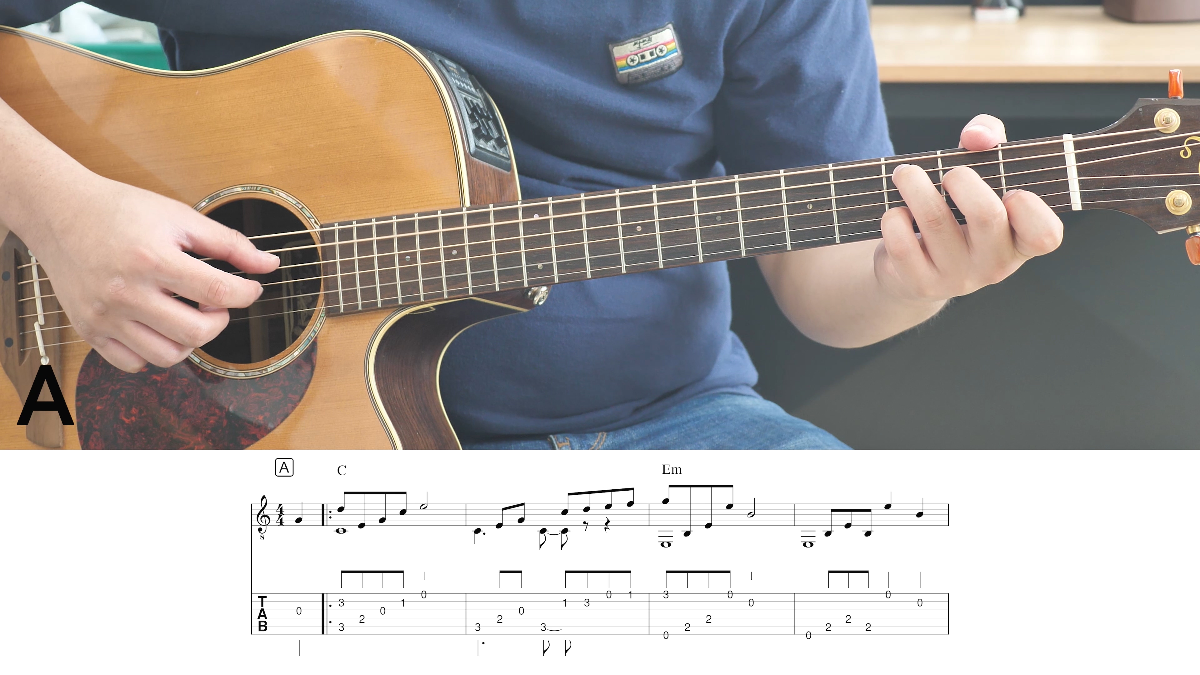 Like-Wind-악보-타브-TAB-핑거스타일-기타-레슨