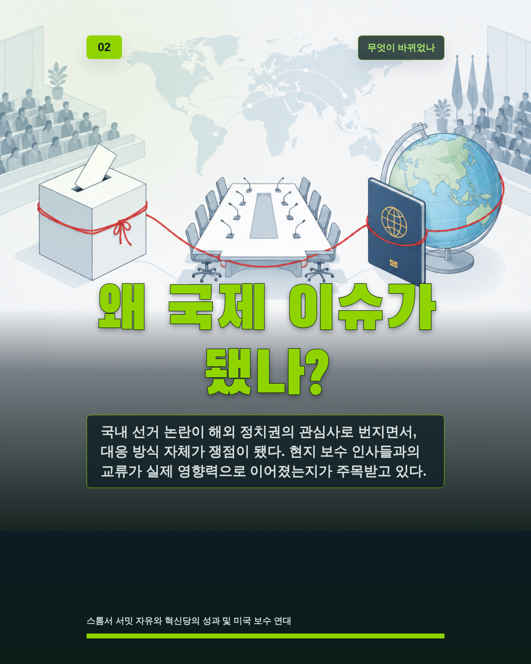 왜 국제 이슈가 됐나?