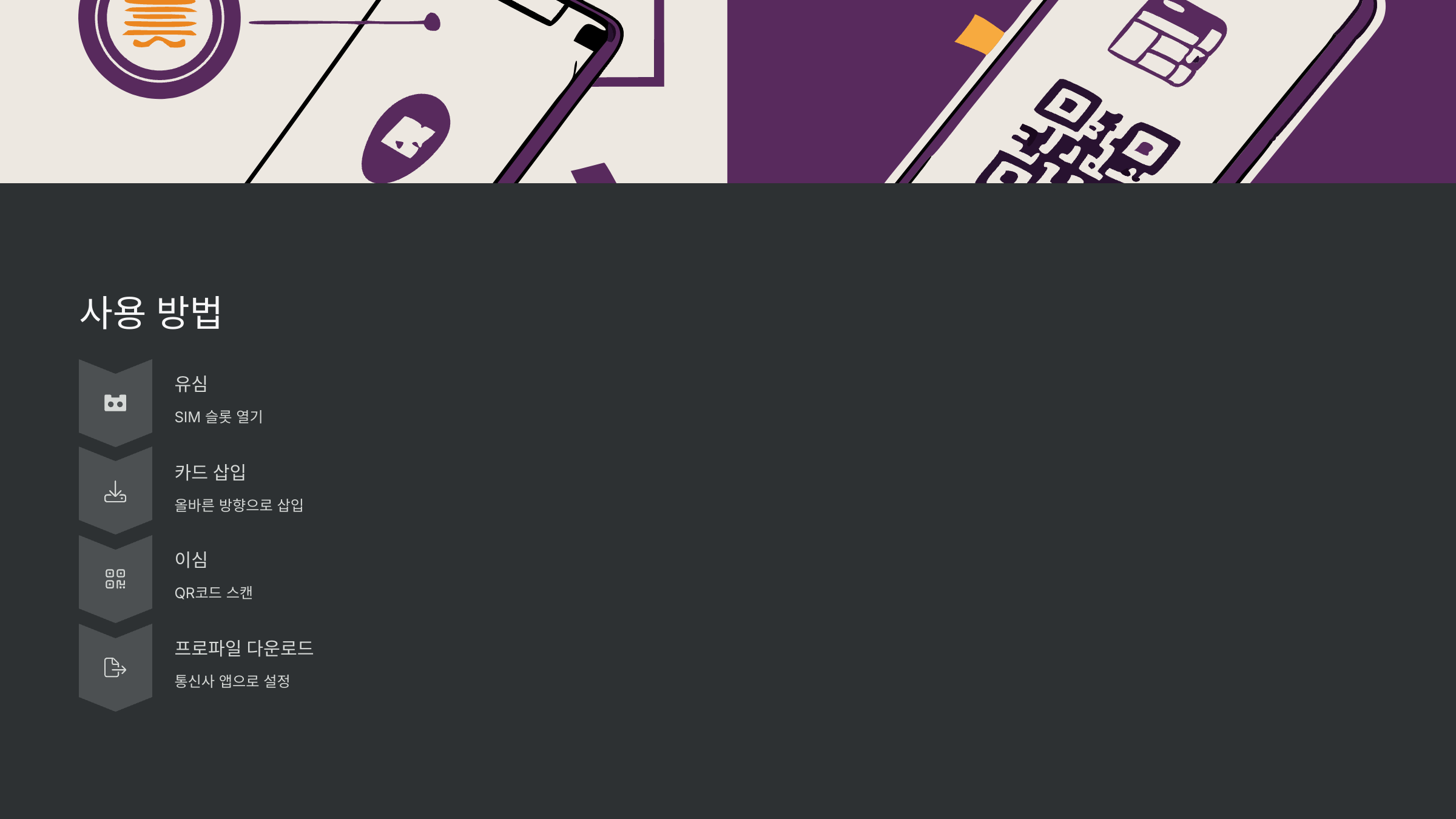 유심-이심-사용방법