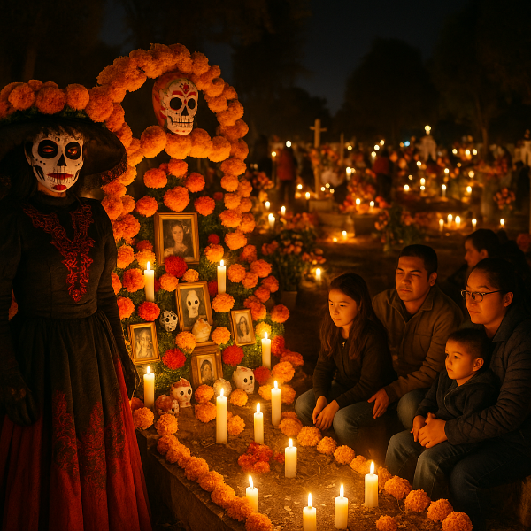 멕시코 죽은 자의 날 관련 사진