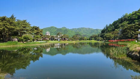 골프장 경험담 원주 센추리21cc 코스 다양성과 지형 특성 덕분에 여러 난이도의 라운드를 즐기는 골프장