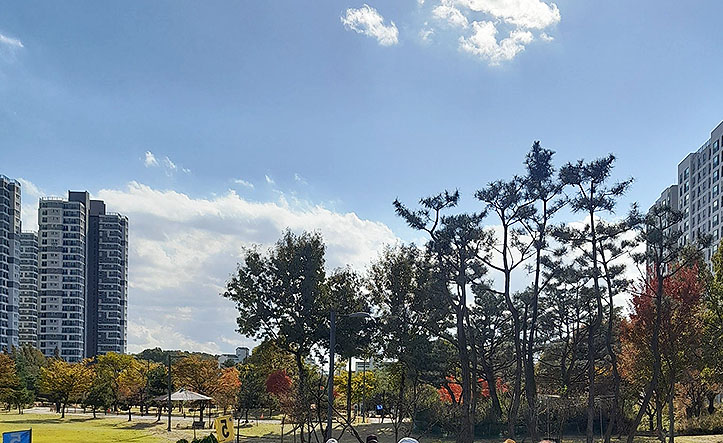 충청북도 청주 호미골파크골프장 소개