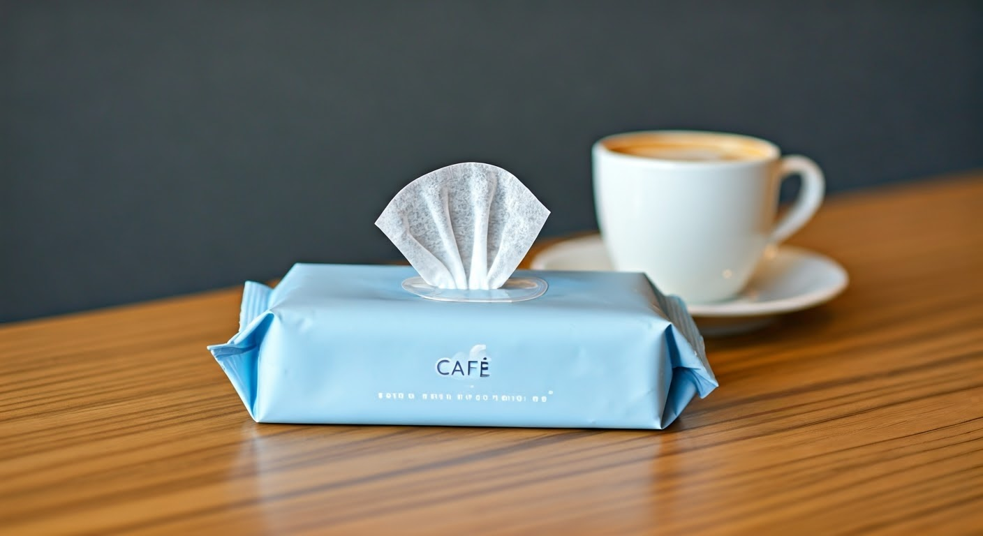 물티슈 판촉물 인쇄