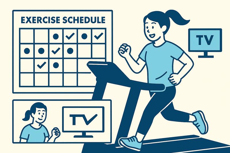 런닝머신 초보자를 위한 사용법 + TV 보면서 운동하는 꿀팁