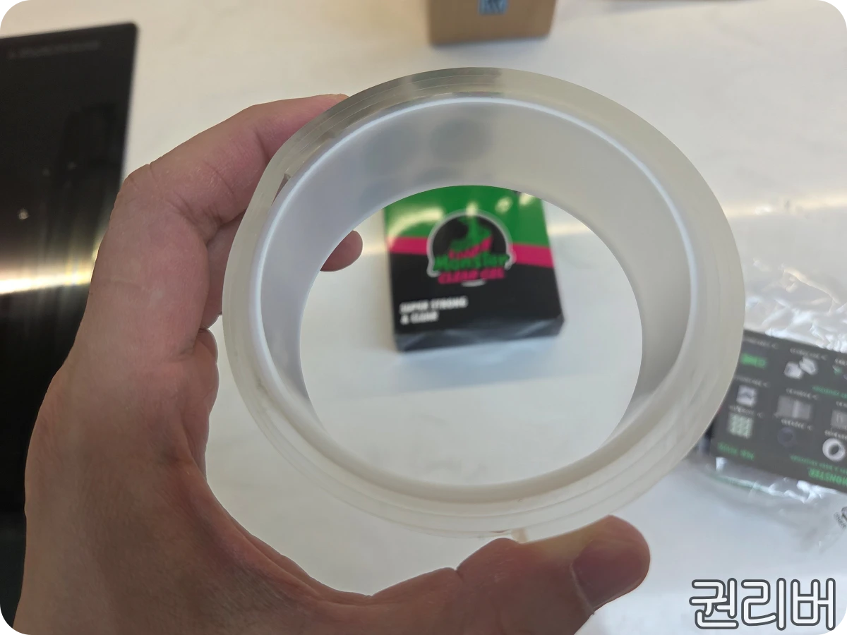 몬스터-클리어겔-실리콘-양면-테이프