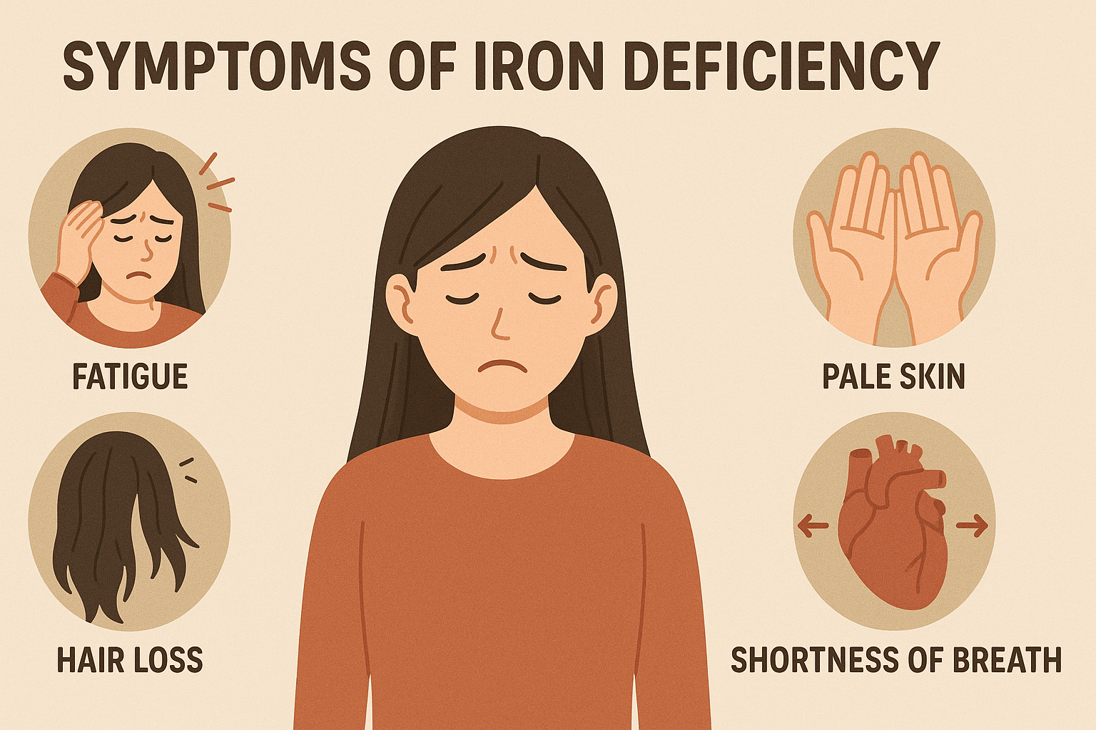 철분 결핍 증상 총정리