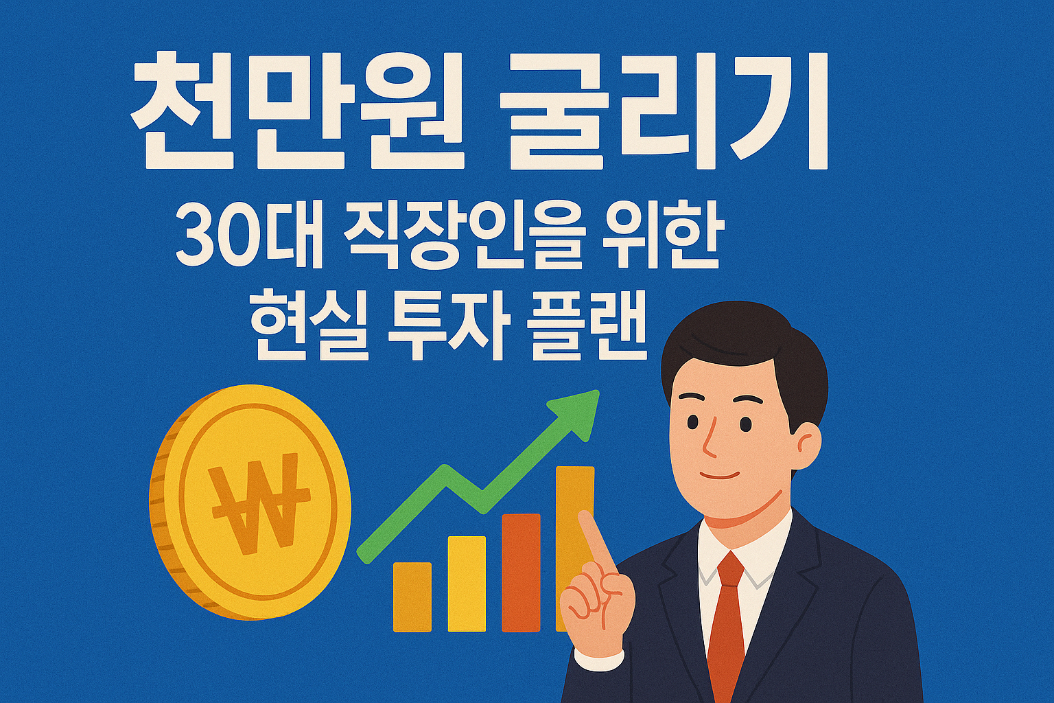 천만원 굴리기 30대 직장인을 위한 현실 투자 플랜