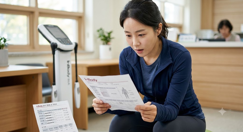 체중계 대신 인바디를 재보기 시작한 이유