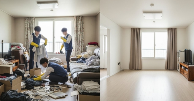 의령 고독사청소 업체