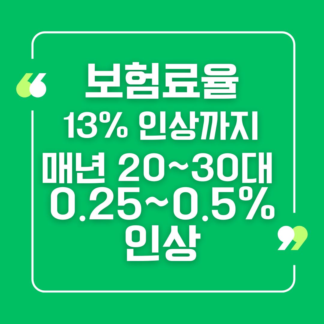 국민연금 개혁 20~30대: 매년 0.25~0.5%