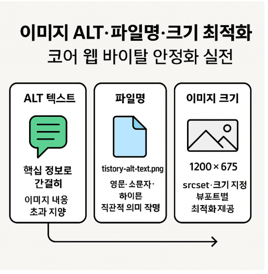 코어 웹 바이탈 안정화 실전