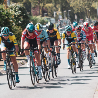 사이클 대회 모습