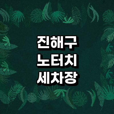 창원 진해구 노터치 세차