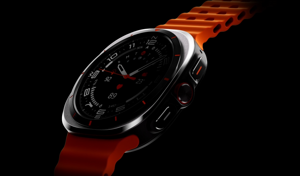 삼성전자 갤럭시 워치7 울트라 디자인 티타늄 바디