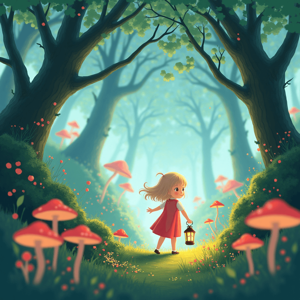 챗GPT 지브리 감성 일러스트