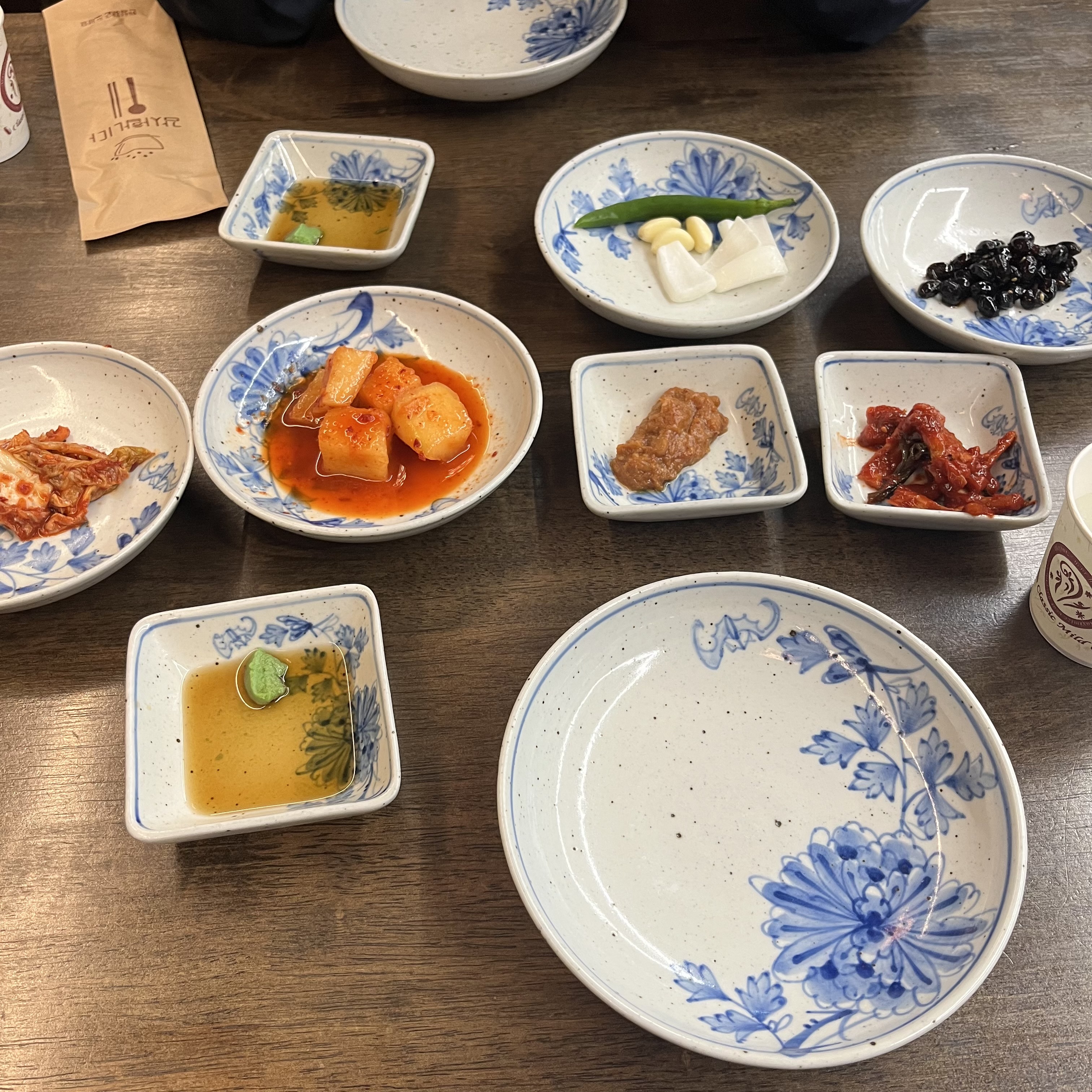 밀양본가 밑반찬