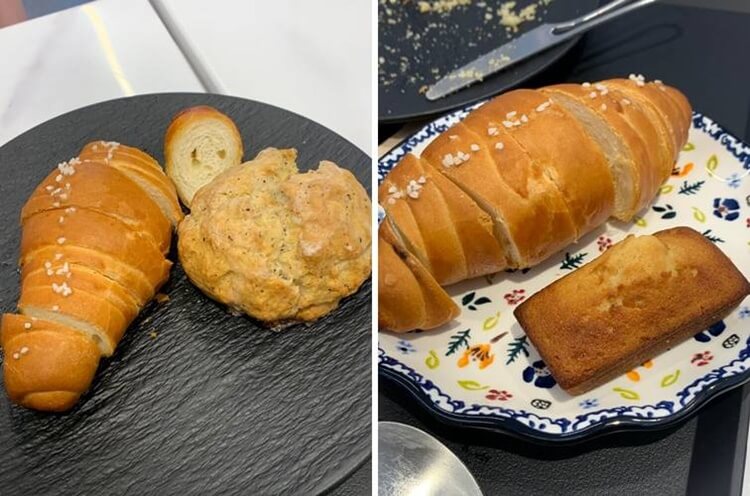 소금빵, 스콘, 휘낭시에