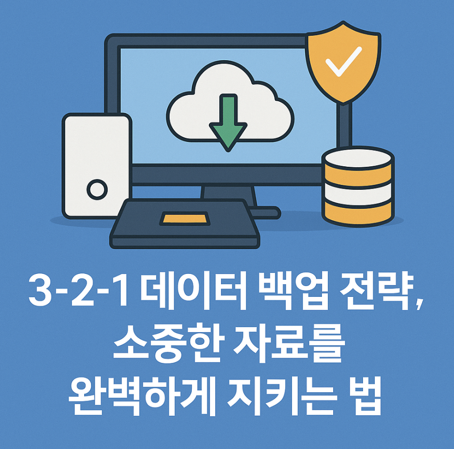 3-2-1 데이터 백업 전략, 소중한 자료를 완벽하게 지키는 법