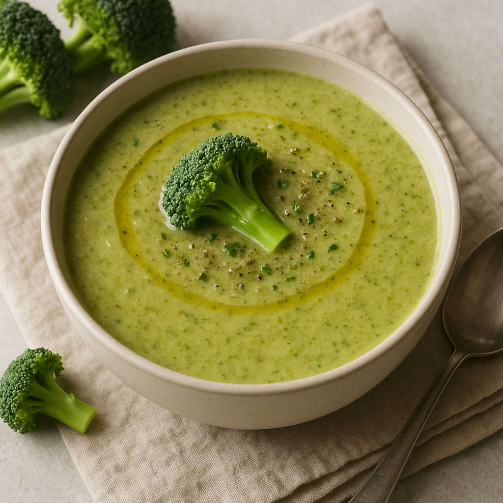 자연적으로 테스토스테론 수치를 올리는 요리 : 브로콜리 수프