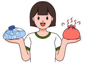 온찜질, 냉찜질