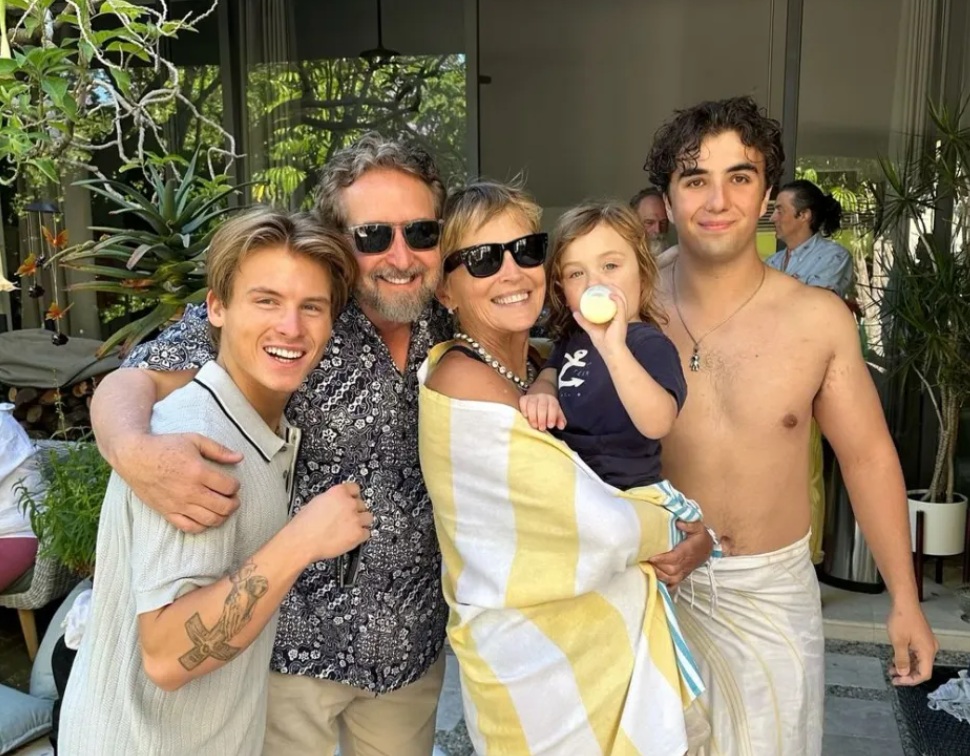 샤론 스톤과 그녀의 가족