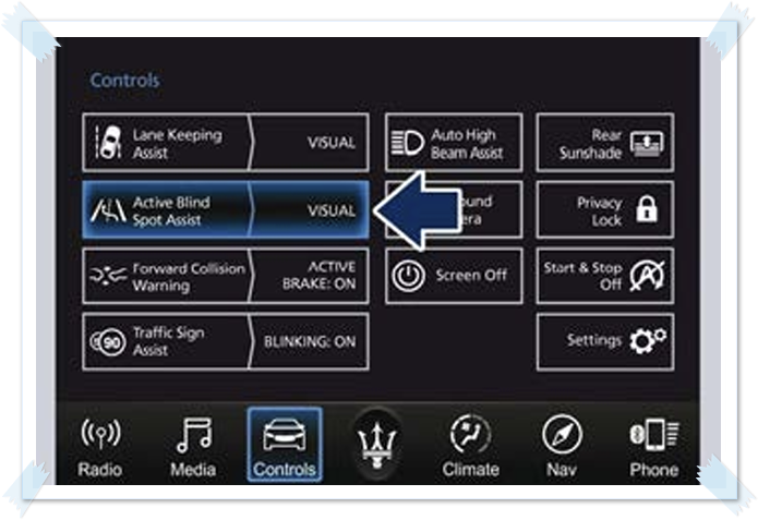 ABSA MTC설정화면
