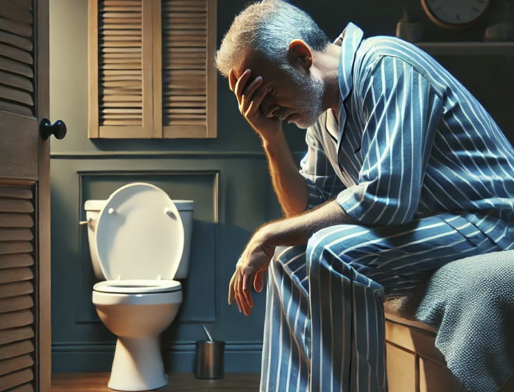 전립선 비대로 인한 야뇨증 남성