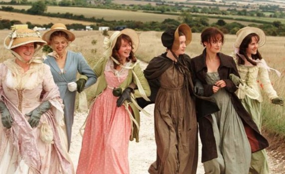 엄마와 5자매의 즐거운 산책-영화 오만과 편견에서