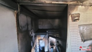 1시간 50분의 사투 끝, 불길을 잡다