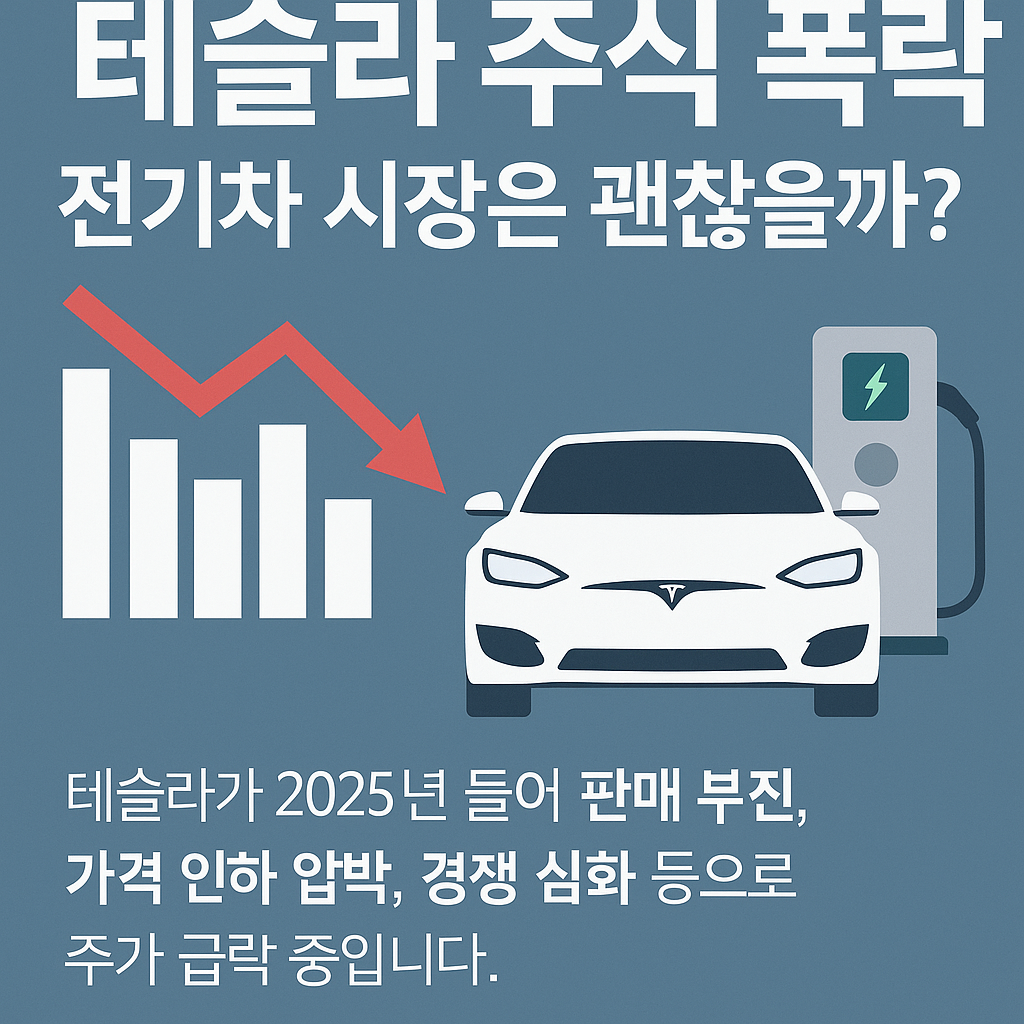 테슬라 주식 폭락, 전기차 시장은 괜찮을까?