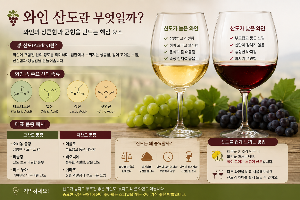 와인 산도란 무엇일까? 초보자도 쉽게 이해하는 와인 산도의 모든 것