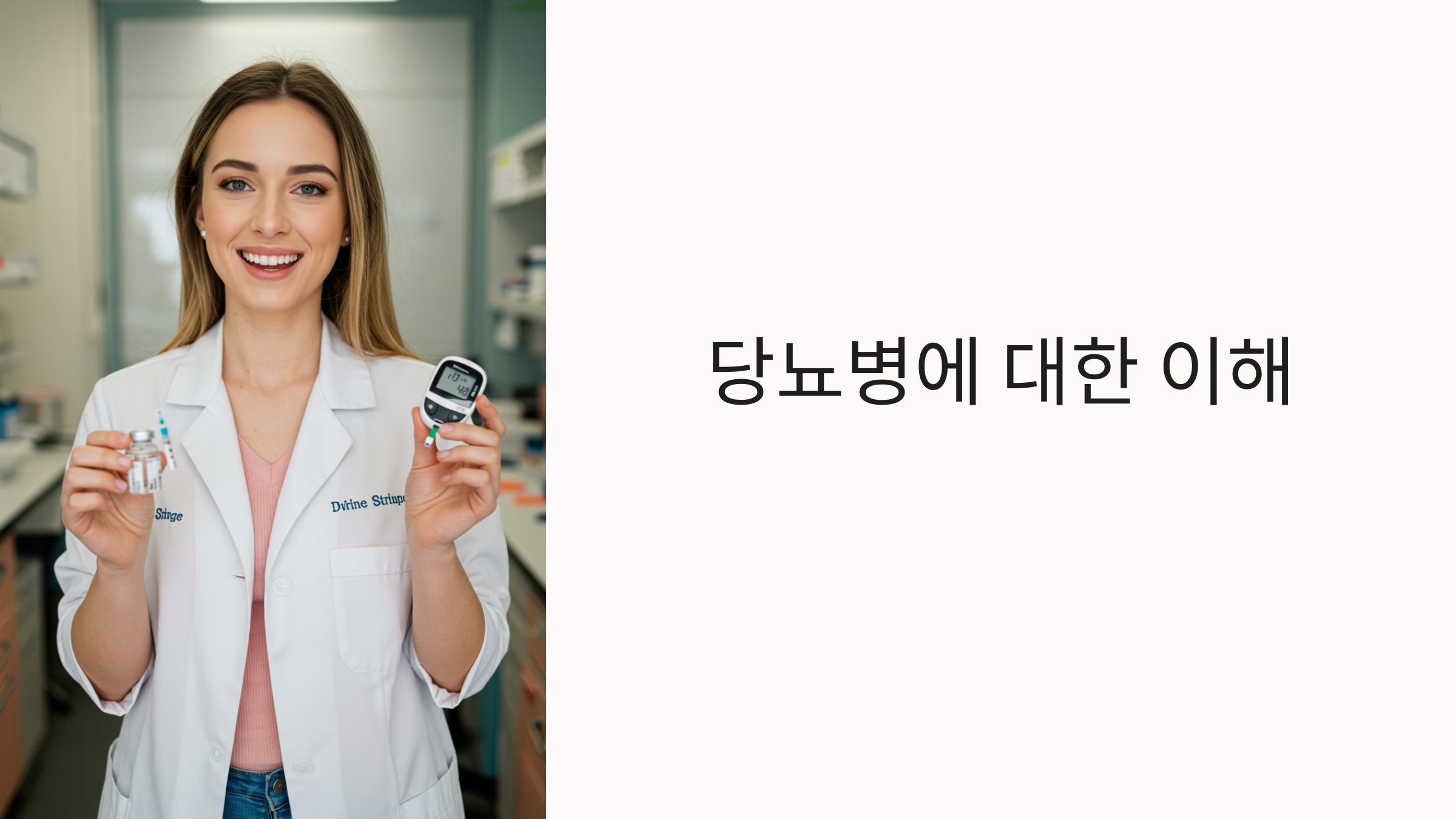 당뇨병에 대한 이해