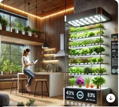 가정에서도 가능한 스마트 미니 농장 시스템 개발