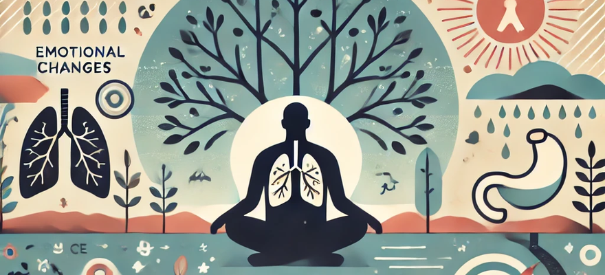 폐암 진단 후의 현실 심리적 변화에 대한 이미지