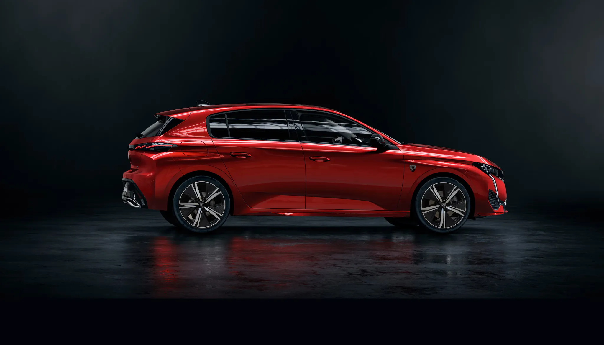 푸조 308 하이브리드 이미지