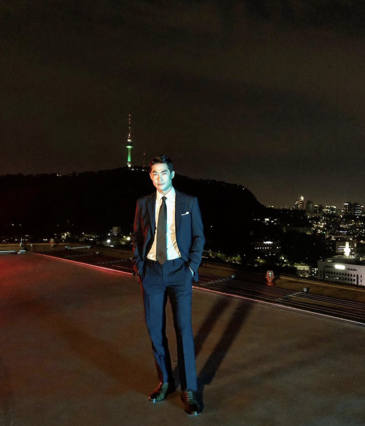 배정남 수트