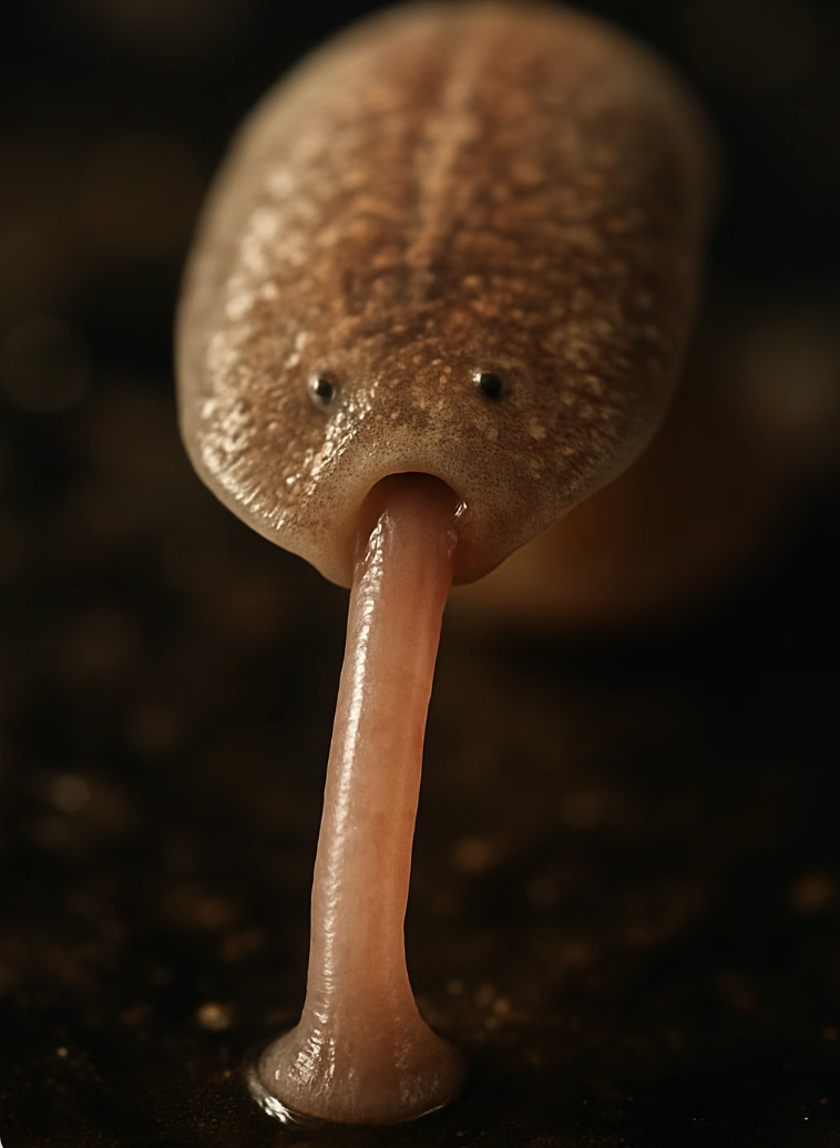 배에서 나오는 신기한 식사 도구