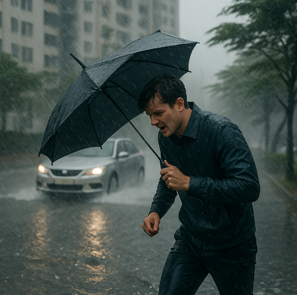 호우 긴급재난문자