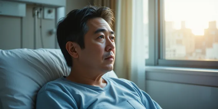 췌장암 3기 진단을 받은 남성 환자