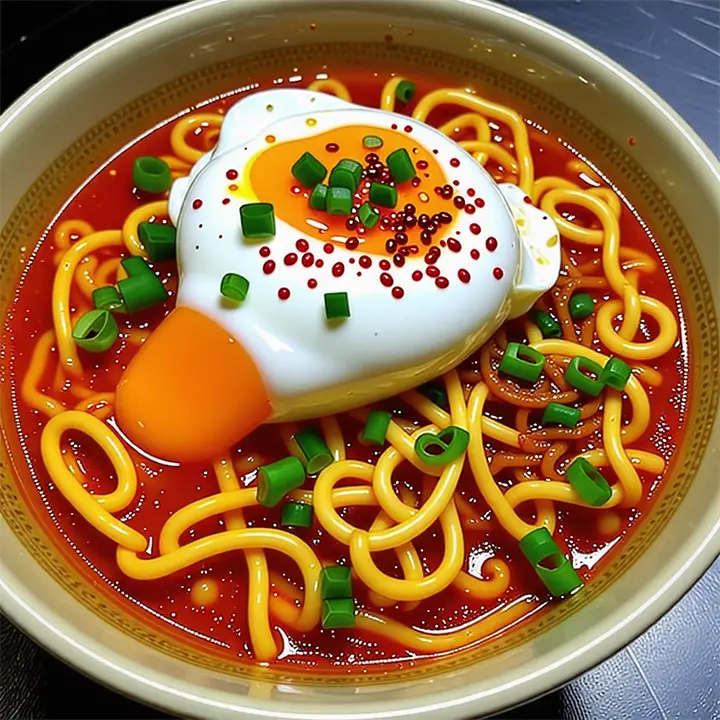 열라면에 계란 풀어 먹으면 맛있나요