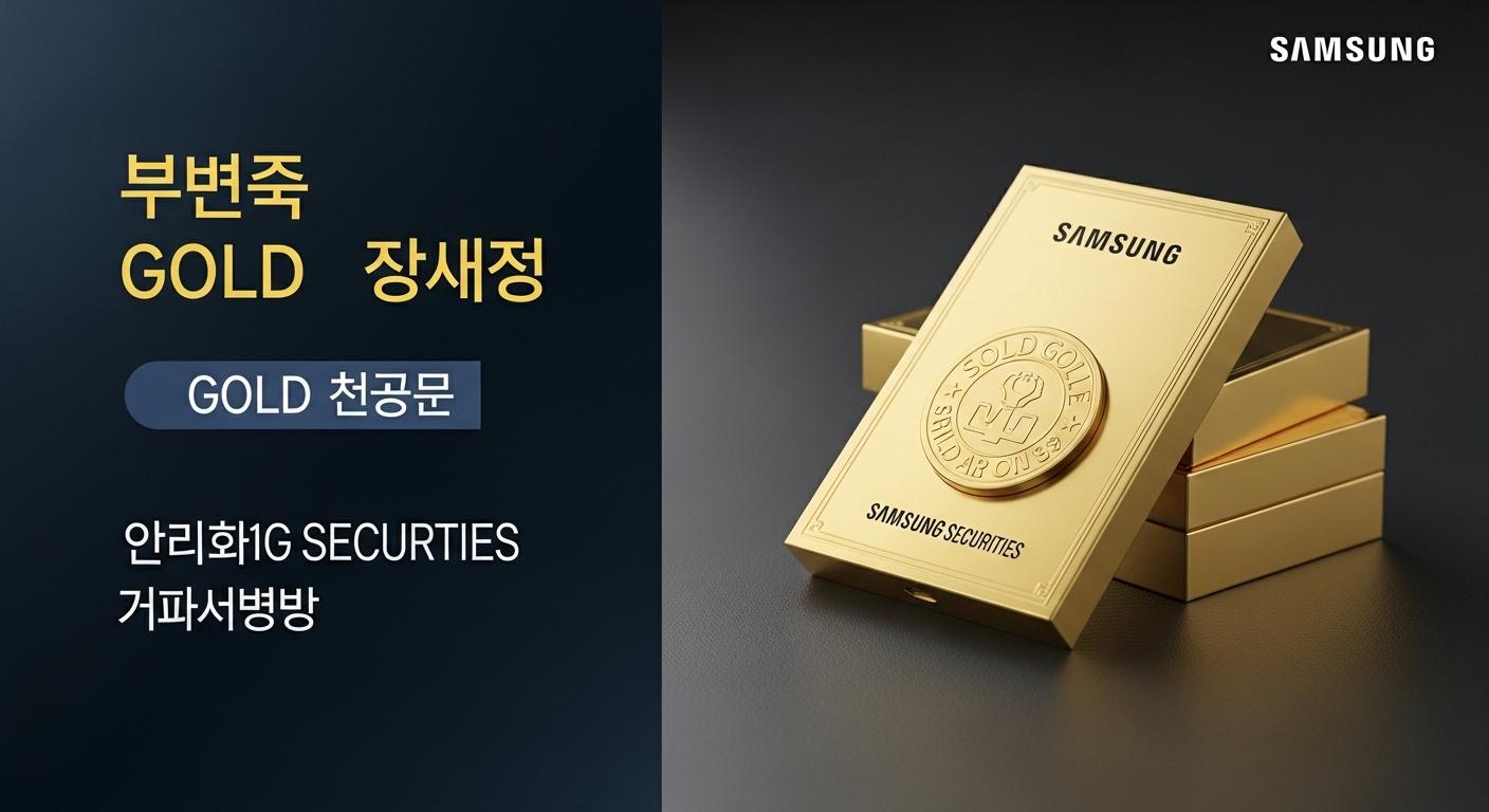 삼성증권 금투자 하는 방법