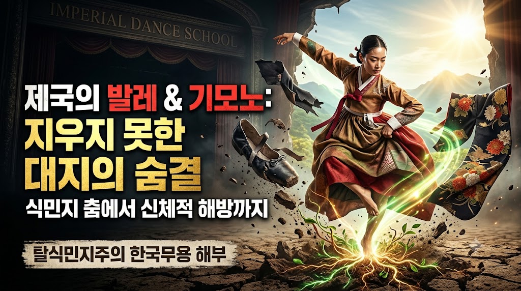 제국의 발레 슈즈와 기모노 소매가 지우지 못한 대지의 숨결: 탈식민지주의 관점에서 해부한 한국 전통 무용의 이식과 혼종성, 그리고 신체적 해방의 기적
