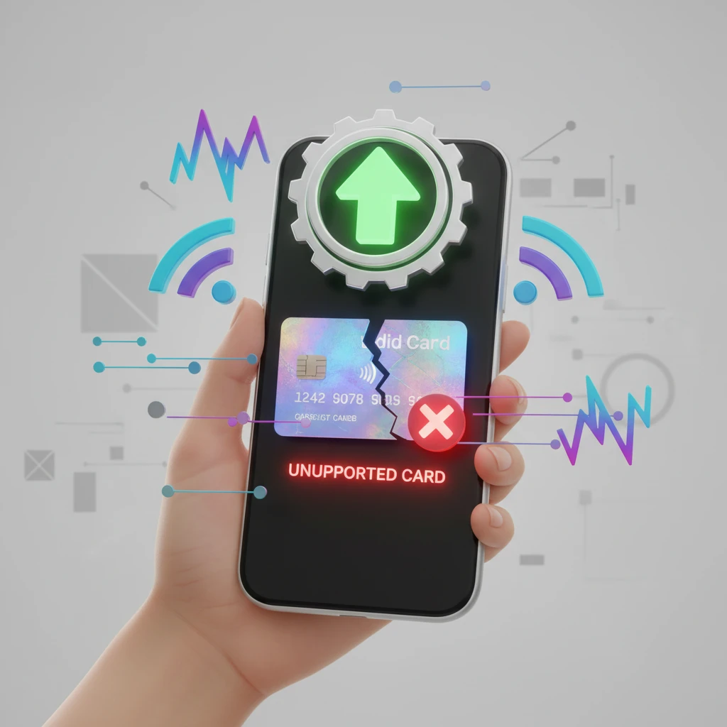 애플페이 단말기 인식 불량 해결을 위..